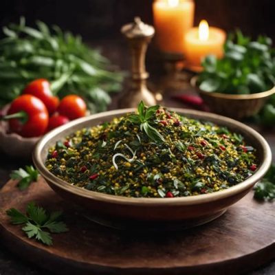  Ghormeh Sabzi? Un trionfo di erbe aromatiche e una salsa agrodolce irresistibile!